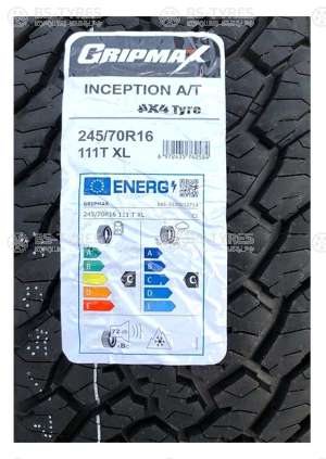 Gripmax Inception A/T 265/70 R17 115T