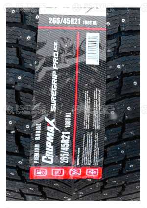 Gripmax SureGrip Pro Ice 275/40 R21 107T